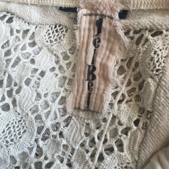 Jelbel Up cycled Lace and Embroidery Patchwork Midi Skirt -ONE of a Kind - Picture 5 of 13